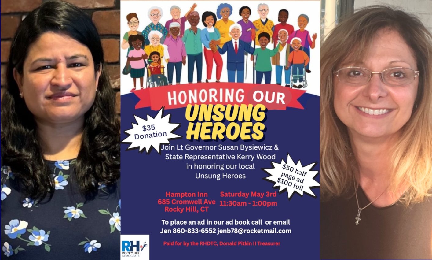 Rocky Hill “Unsung Heroes” share how they find joy in community service