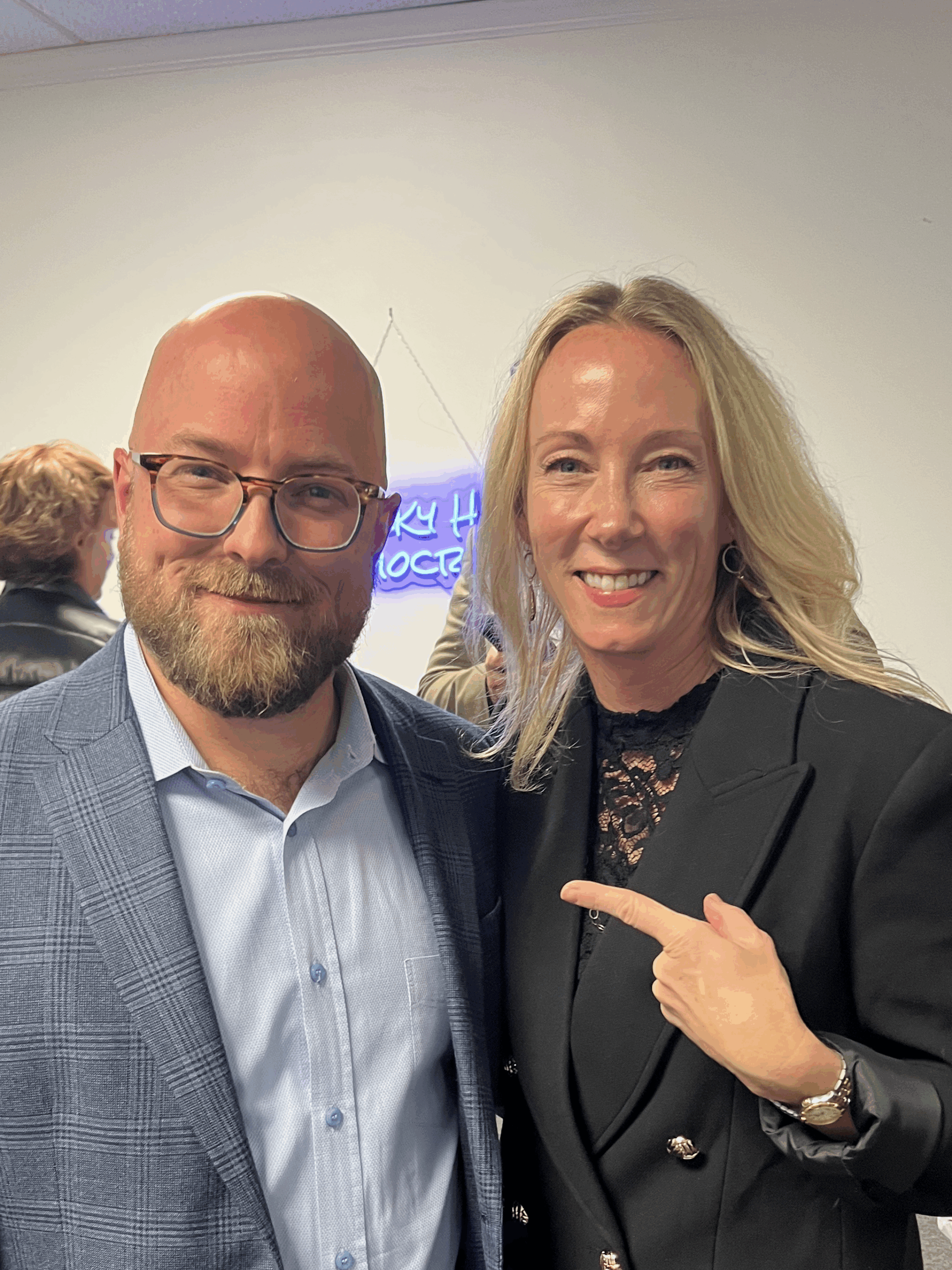 Allan Smith and Kerry Wood