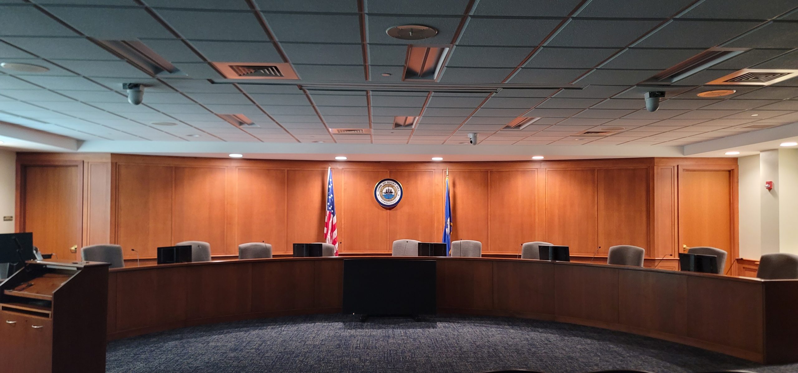 Town council chambers
